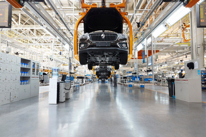 Shaanxi Xianghelixin Automobile Sales Service Co., Ltd. สายการผลิตของผู้ผลิต